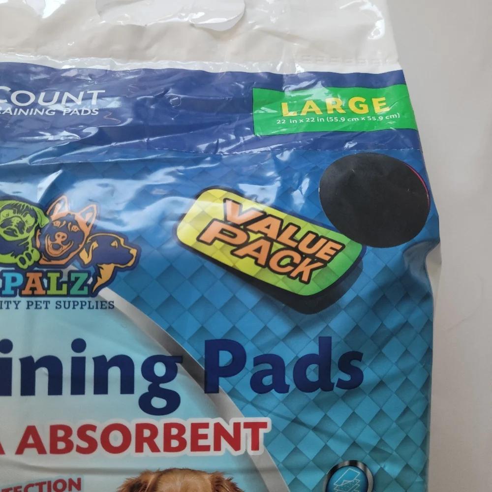 Pet Palz Ultra Absorbent Training Pads 30 Count.